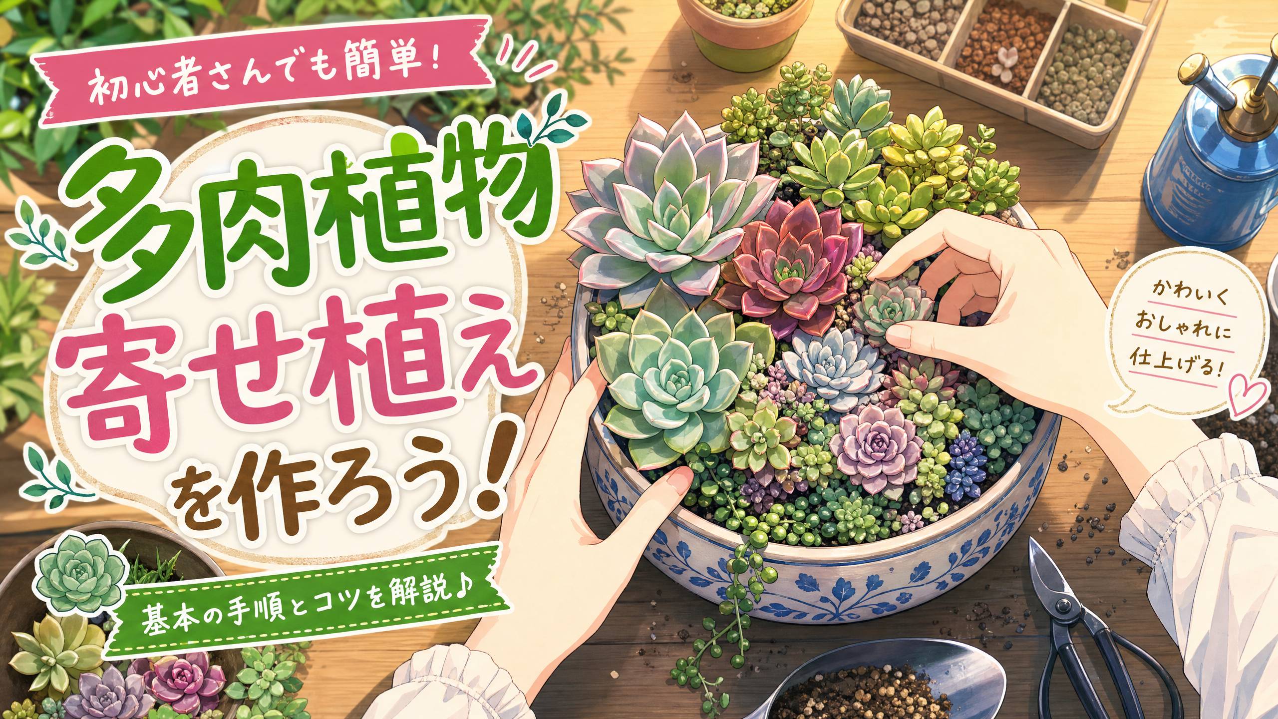 蜜桃传媒植物视频 - 多肉植物组合
